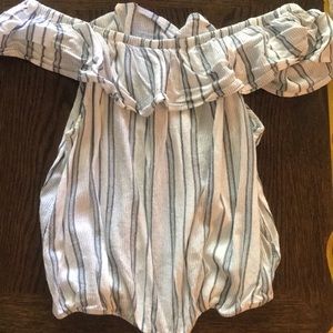 Off the shoulder top